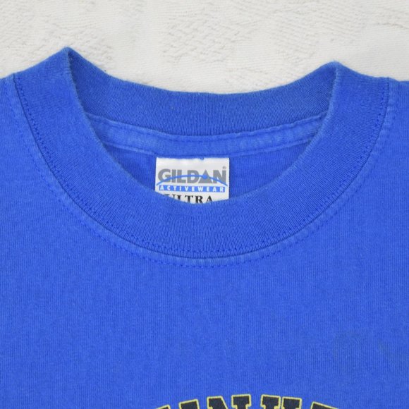 Garfinkel’s Bar Vail Colorado Moose Ski Snowboard Souvenir Lousy T-Shirt Blue YL - Picture 3 of 11